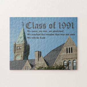Klasse Reunion-daken van Bryn Mawr Taylor Hall Legpuzzel