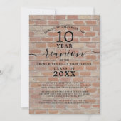 Klasse Reunion elk jaar brrick Kaart (Voorkant)