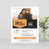 Klasse Reunion Flyer-Sjabloon (Staand voorkant)