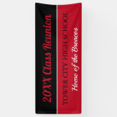 Klasse Reunion Fun. CUSTOM Reunion banner (Verticaal)