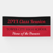 Klasse Reunion Fun. CUSTOM Reunion banner (Horizontaal)
