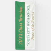 Klasse Reunion Fun. CUSTOM Reunion banner (Verticaal)