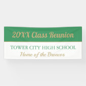 Klasse Reunion Fun. CUSTOM Reunion banner (Horizontaal)