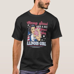 Klasse Sassi En Een Beetje Brutaal Assi Meisje Uit T-shirt