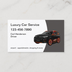 Klasse Taxi Vervoersdienst Visitekaartje