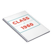 Klasse van 1960 notitieboek (Rechterzijde)