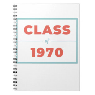 Klasse van 1970 notitieboek