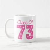 Klasse van 1973 Cadeau Koffiemok (Links)