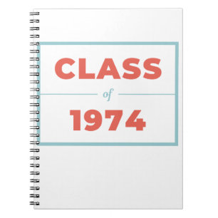 Klasse van 1974 notitieboek