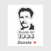 Klasse van 1984 (George Orwell) Sticker (Vel)