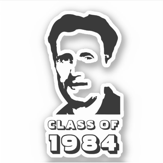 Klasse van 1984 (George Orwell) Sticker (Voorkant)