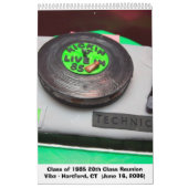 Klasse van 1985 20e klas reünie kalender (Hoes)