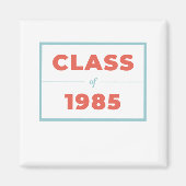 Klasse van 1985 magneet (Voorkant)