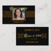 Klasse van 2009 Senior Kaarten Contactkaartje (Voorkant / Achterkant)