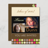 Klasse van 2010 Afstuderen, foto's briefkaarten (Voorkant / Achterkant)