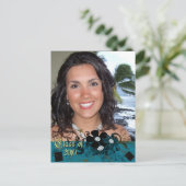 Klasse van 2010 Graduation Invitations Uitnodiging Briefkaart (Staand voorkant)