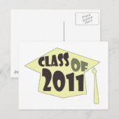Klasse van 2011 briefkaart (Voorkant / Achterkant)