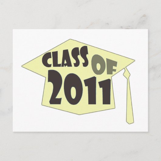 Klasse van 2011 briefkaart (Voorkant)