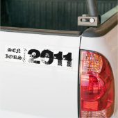 Klasse van, 2011, SENIORS Bumpersticker (Op Truck)