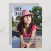 Klasse van 2012 | Aankondiging Afstuderen (Voorkant / Achterkant)