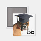 Klasse van 2012 Boxer afstuderen magneet (Voorkant / Achterkant)