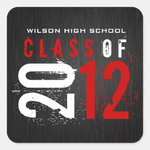 Klasse van 2012 Graduation Stickers