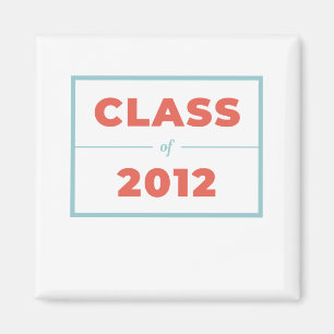 Klasse van 2012 magneet