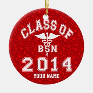 Klasse van 2014 BSN Keramisch Ornament
