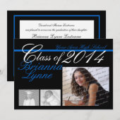 Klasse van 2014 Kleur Change Tri Foto Kaart (Voorkant / Achterkant)