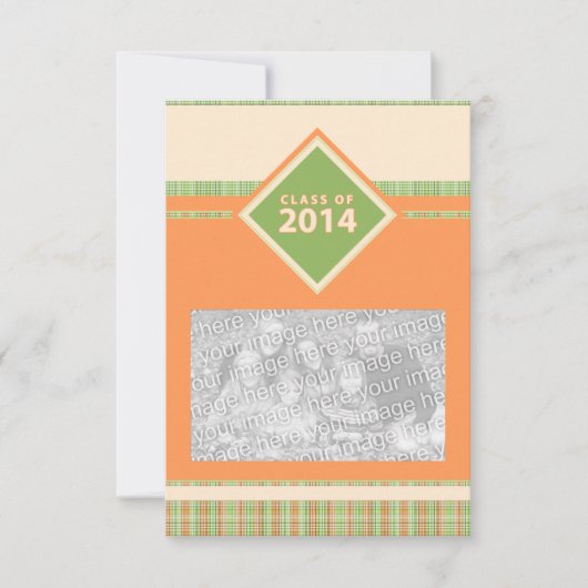 Klasse van 2014: Plaid afstuderen Aankondiging (Voorkant)