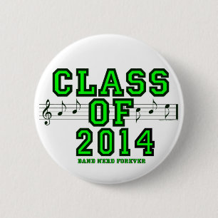Klasse van 2014 ronde button 5,7 cm