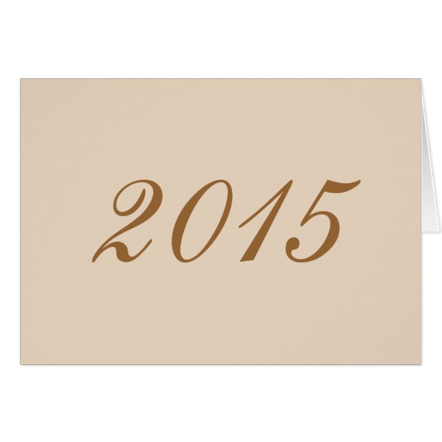 Klasse van 2015 (Voorkant Horizontaal)