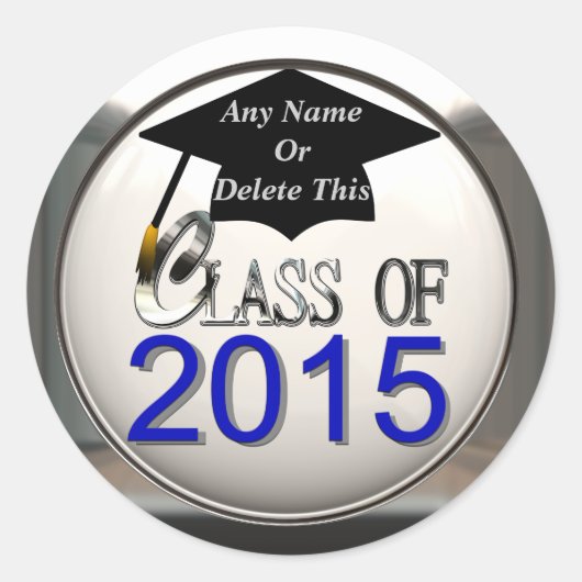 Klasse van 2015 Afstuderen Stickers (Voorkant)