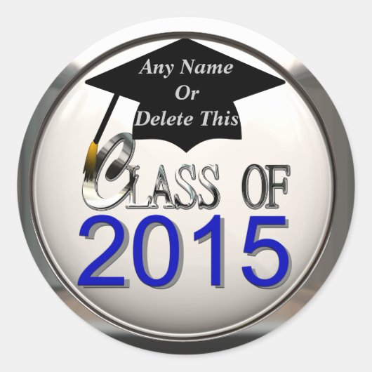 Klasse van 2015 Afstuderen Stickers (Voorkant)