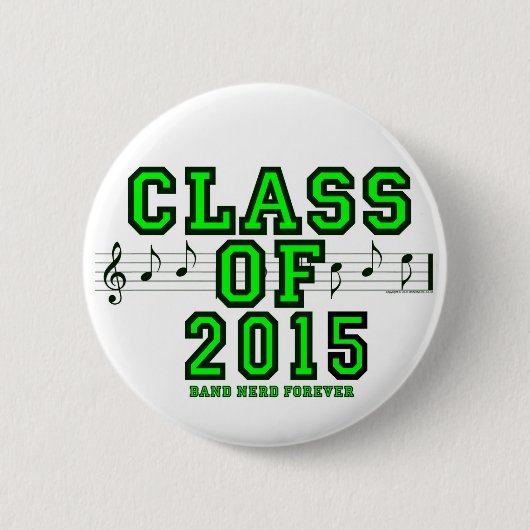Klasse van 2015 ronde button 5,7 cm (Voorkant)