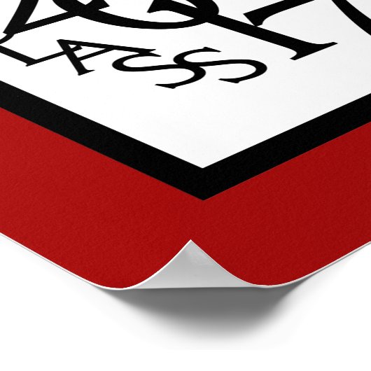 Klasse van 20167 Afstuderen Autograaf Keepomwille Poster (Hoek)