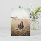 KLASSE VAN 2016 AFSTUDEREN FOTO DANK U KAART (Staand voorkant)