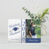 Klasse van 2016 Afstuderen Foto Kaart (Staand voorkant)