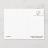 Klasse van 2016 Groen Pet Afstuderen Briefkaart (Achterkant)