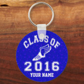 Klasse van 2016 Spoor en Veld Sleutelhanger (Voorkant)