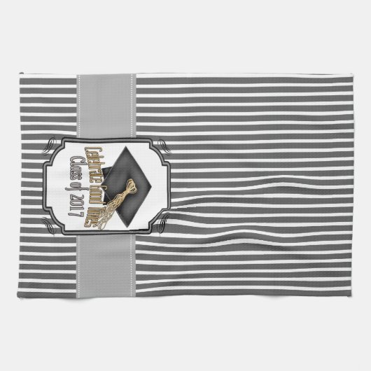 Klasse van 2017 Celebrate Good Times Afstuderen Gi Theedoek (Horizontaal)