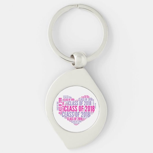 Klasse van 2018 sleutelhanger (Voorkant)