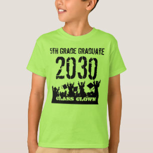 Klasse van 2019 5e Grade Afstudeerder T-shirt