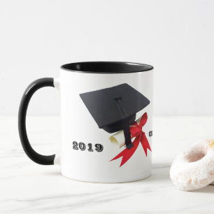 Klasse van 2019 Afstuderen Dag koffie Mok door Jan