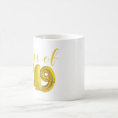 Klasse van 2019 Gold Balloons Mok voor afgestudeer (Center)