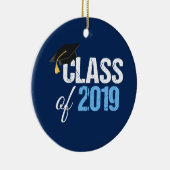 Klasse van 2019 Hoger Afstuderen Keramisch Ornament (Rechts)