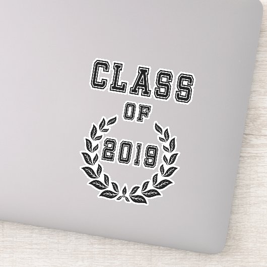 Klasse van 2019 sticker (Detail)