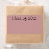 Klasse van 20201 etiket (Insitu)