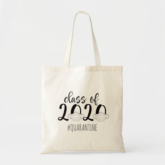 Klasse van 2020 Canvas tas — gezichtsmasker (Voorkant)