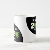 Klasse van 2020 Funny Virus Virtual Afstuderen Koffiemok (Center)